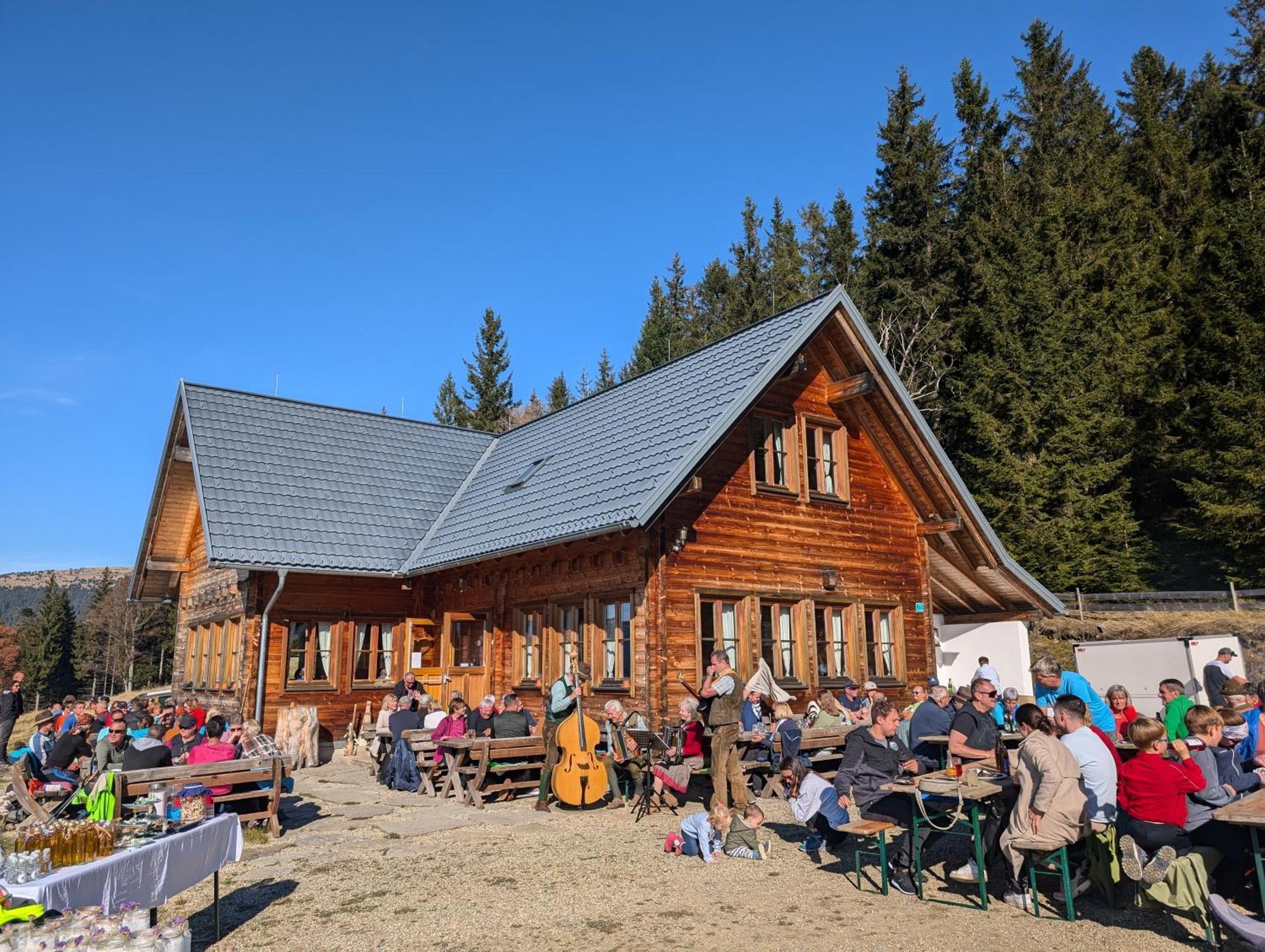 Glatzl Trahuetten Alm Sankt Lorenzen am Wechsel ภายนอก รูปภาพ